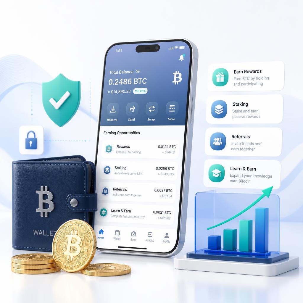 Earn Bitcoin Without Trading